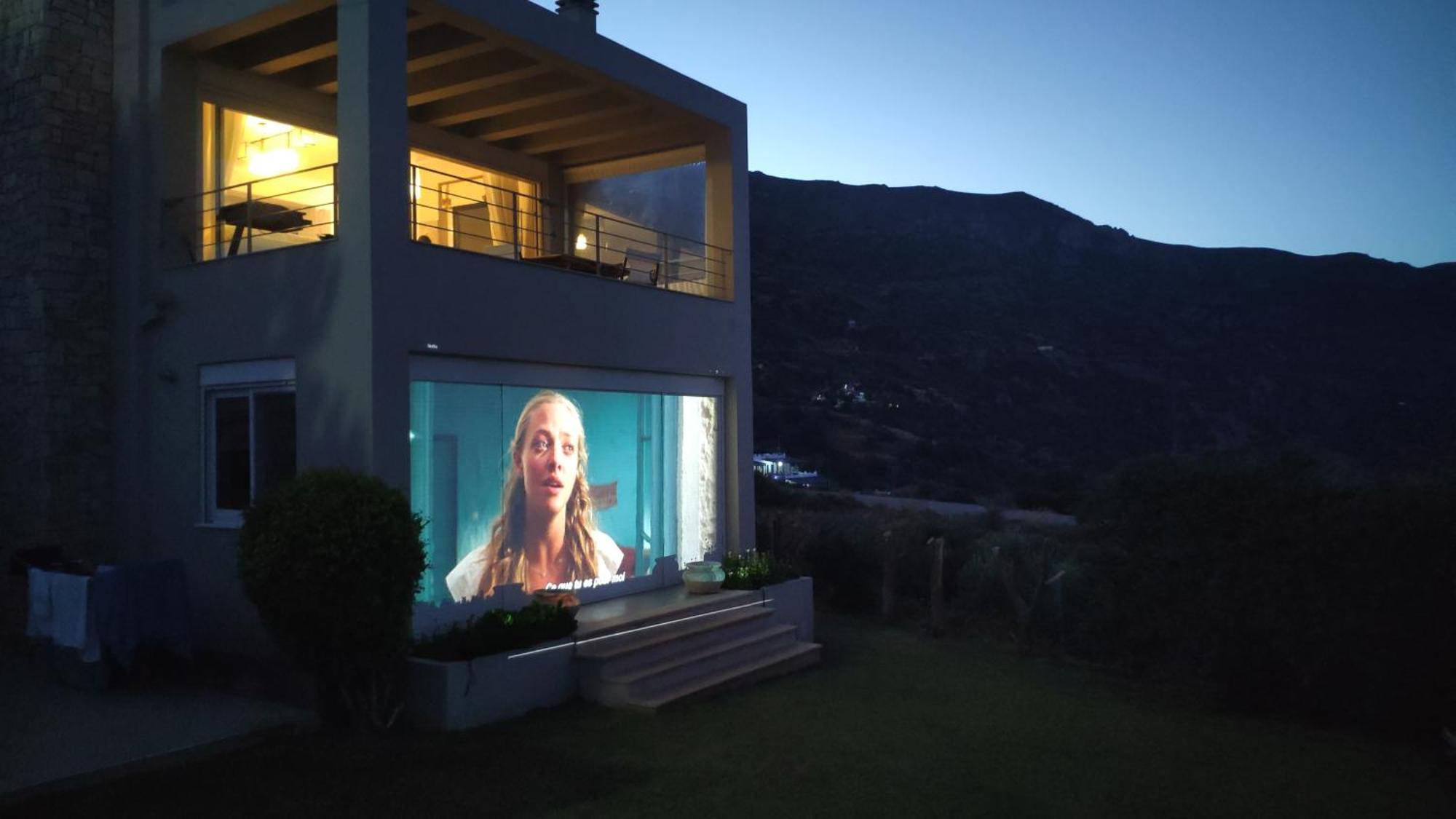 Villa With Aegean Views Akhladherí Exterior foto